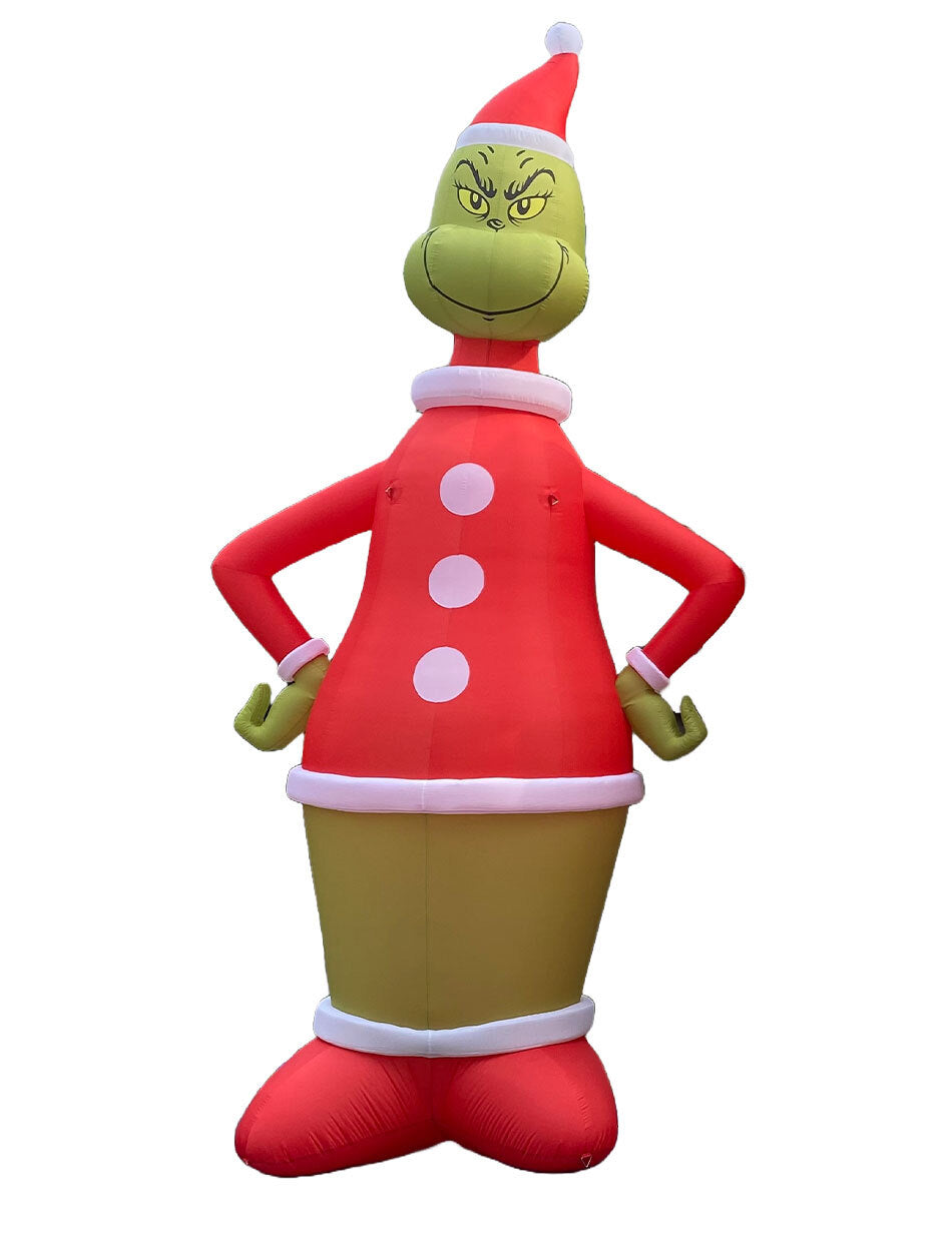 6m Giant Grinch Christmas Inflatable 20ft