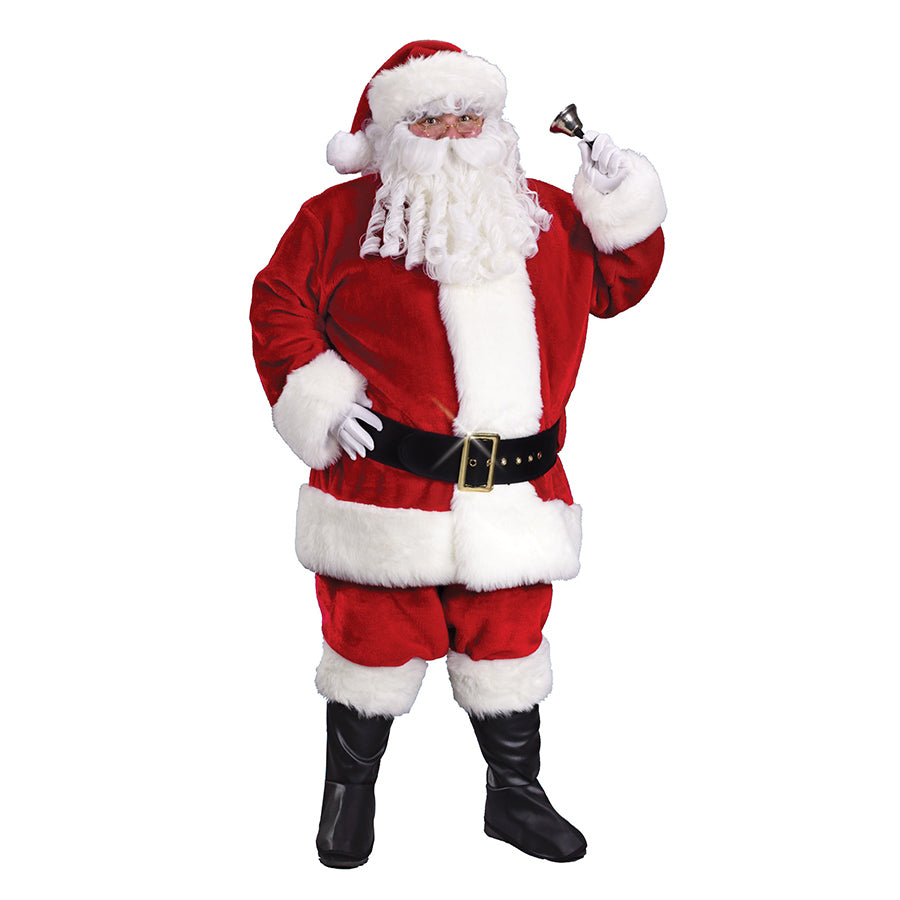 Santa Claus Suit Classic Plus Size Crimson Plush