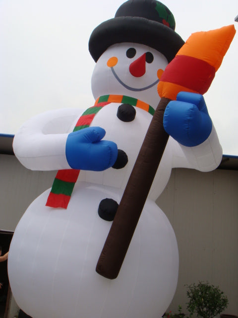 8m Giant Snowman Christmas Inflatable 26.3ft
