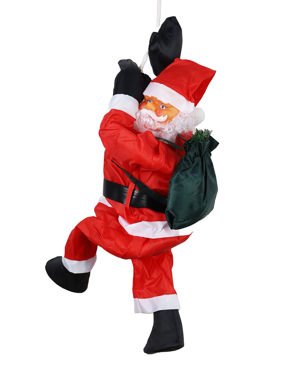 60cm Santa Claus Climbing And Sitting