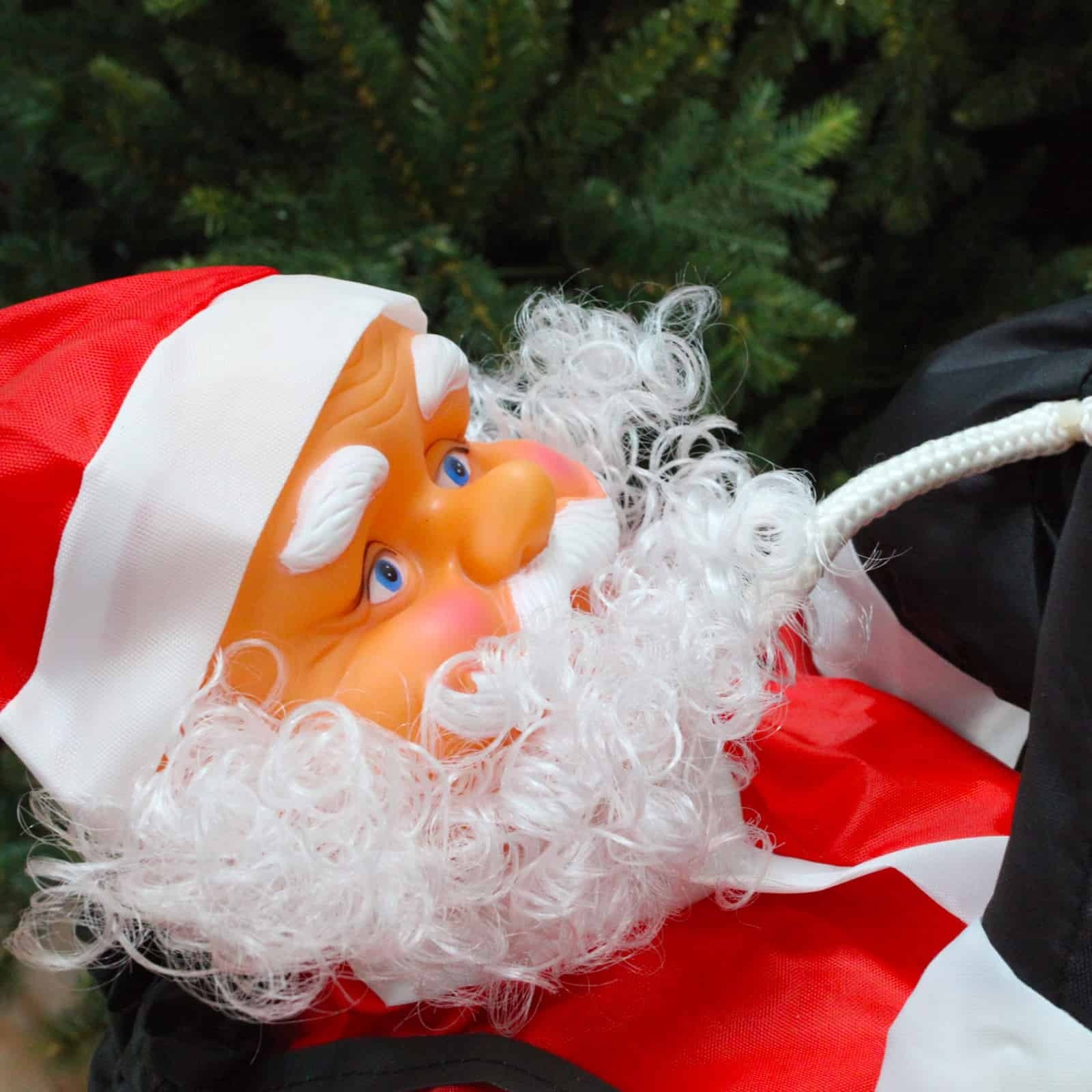 60cm Santa Claus Climbing And Sitting