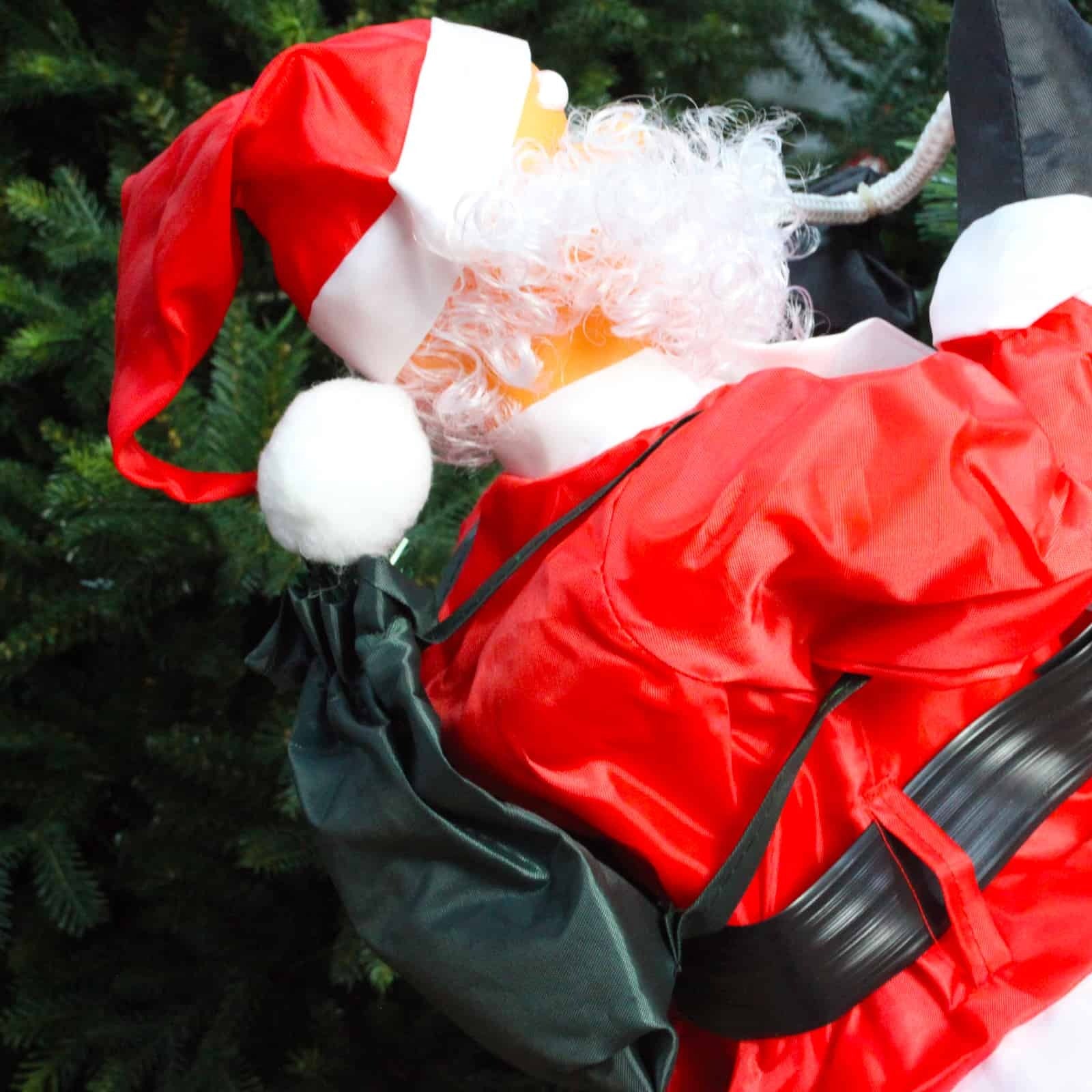60cm Santa Claus Climbing And Sitting