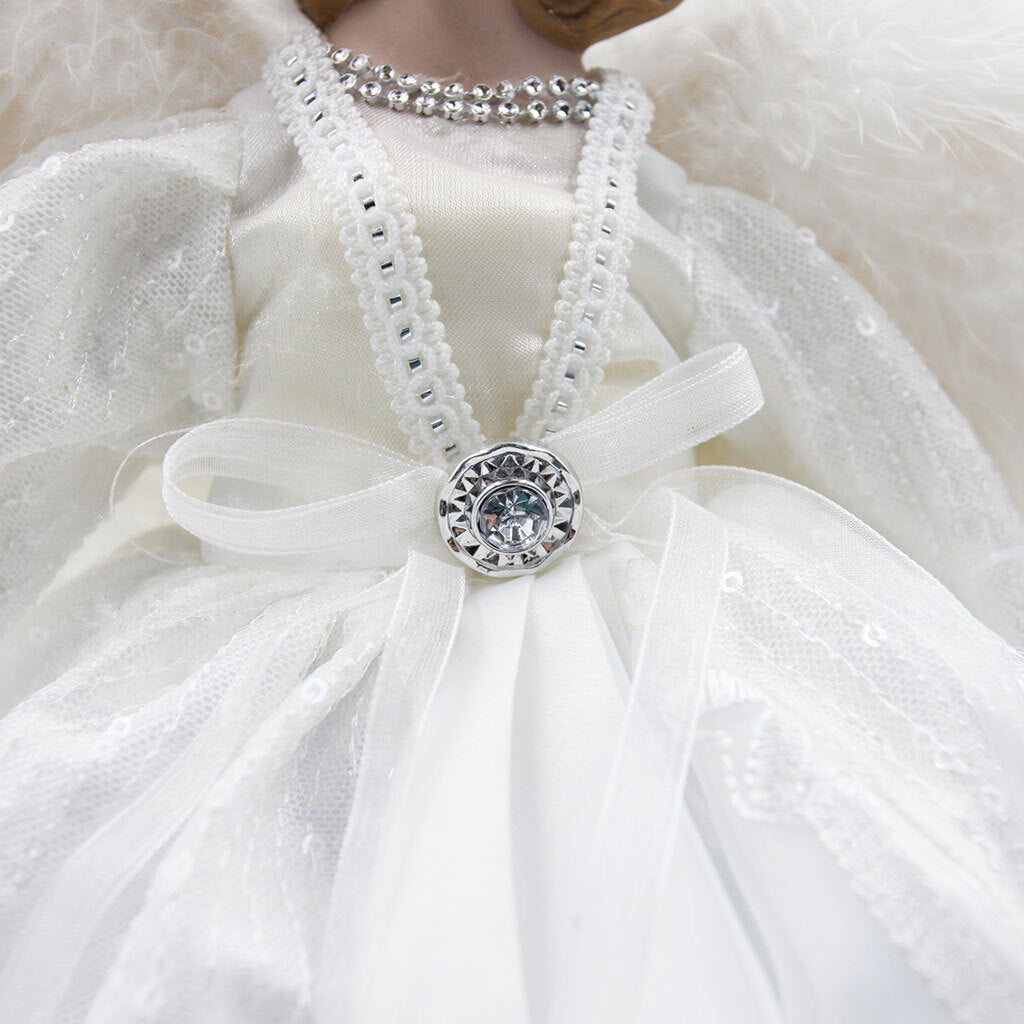 Christmas Tree Topper White Angel