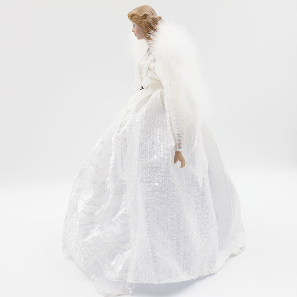 Christmas Tree Topper White Angel