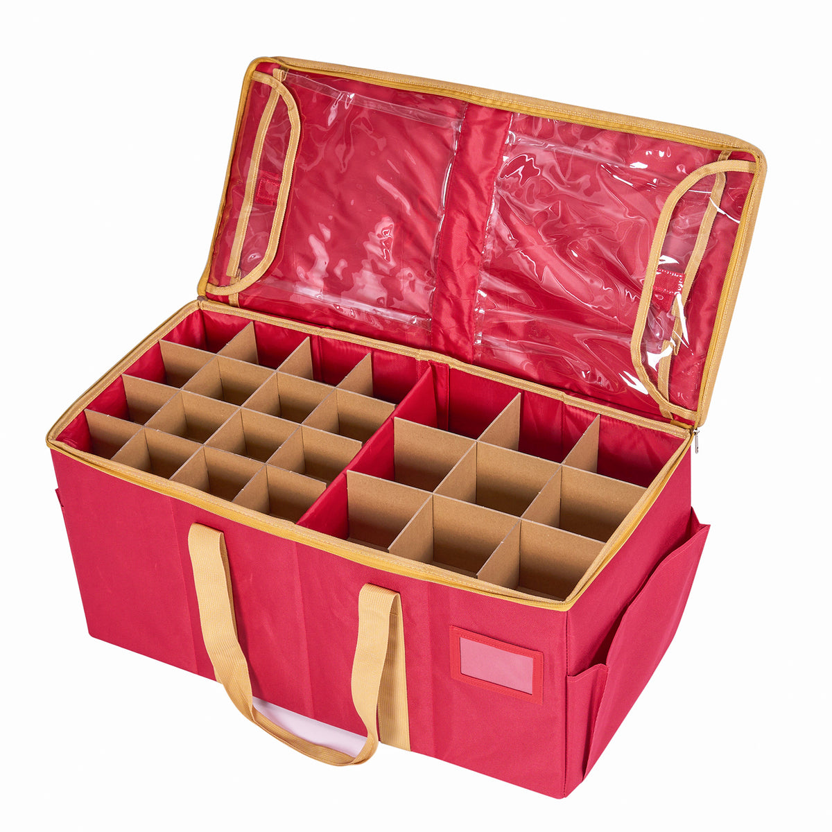 Premium Christmas Bauble Ornament Storage Bag 91 Cells