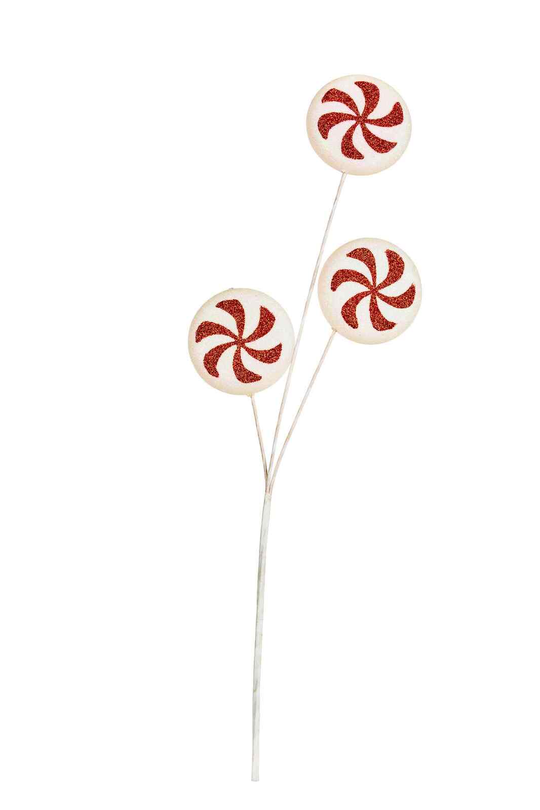 60cm Candy Cane Pick Christmas Tree Decoration