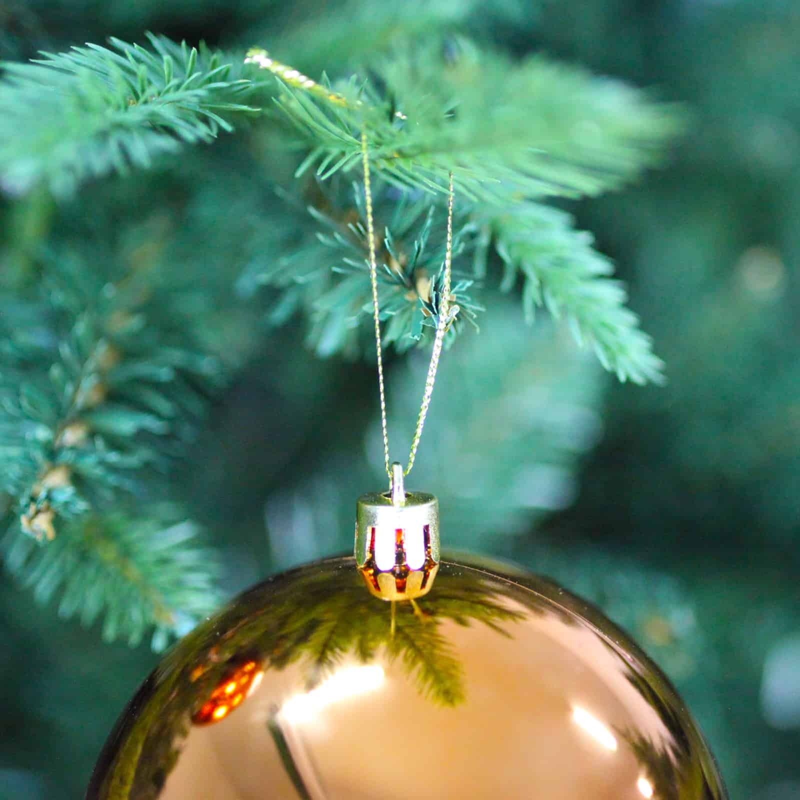 Orange Christmas Baubles 80mm 45 Baubles Gloss