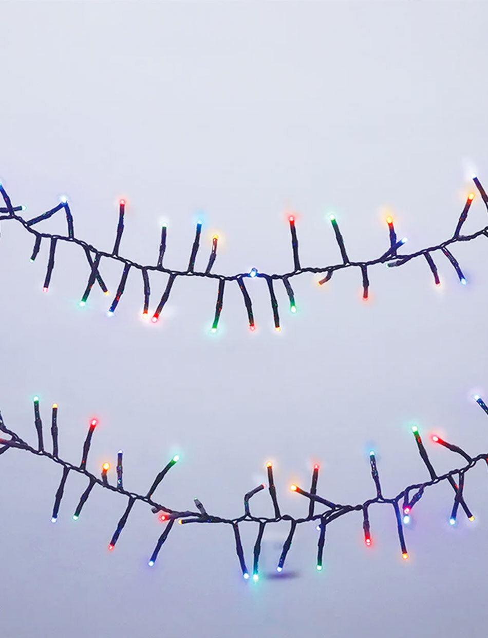 Multicolour 3000 LED Connectable Cluster Fairy Lights