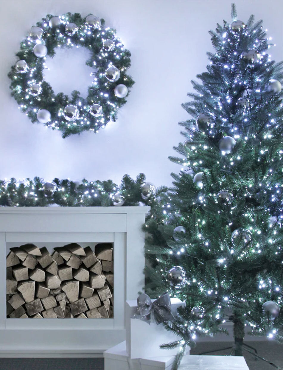 COOL WHITE 3000 LED Connectable Cluster Fairy Lights