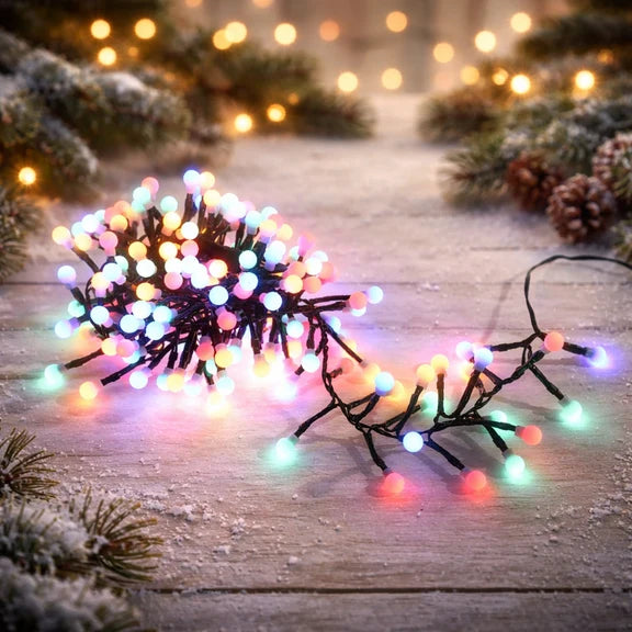 Connectable Cluster Fairy Lights - Multicolour, 300 LED