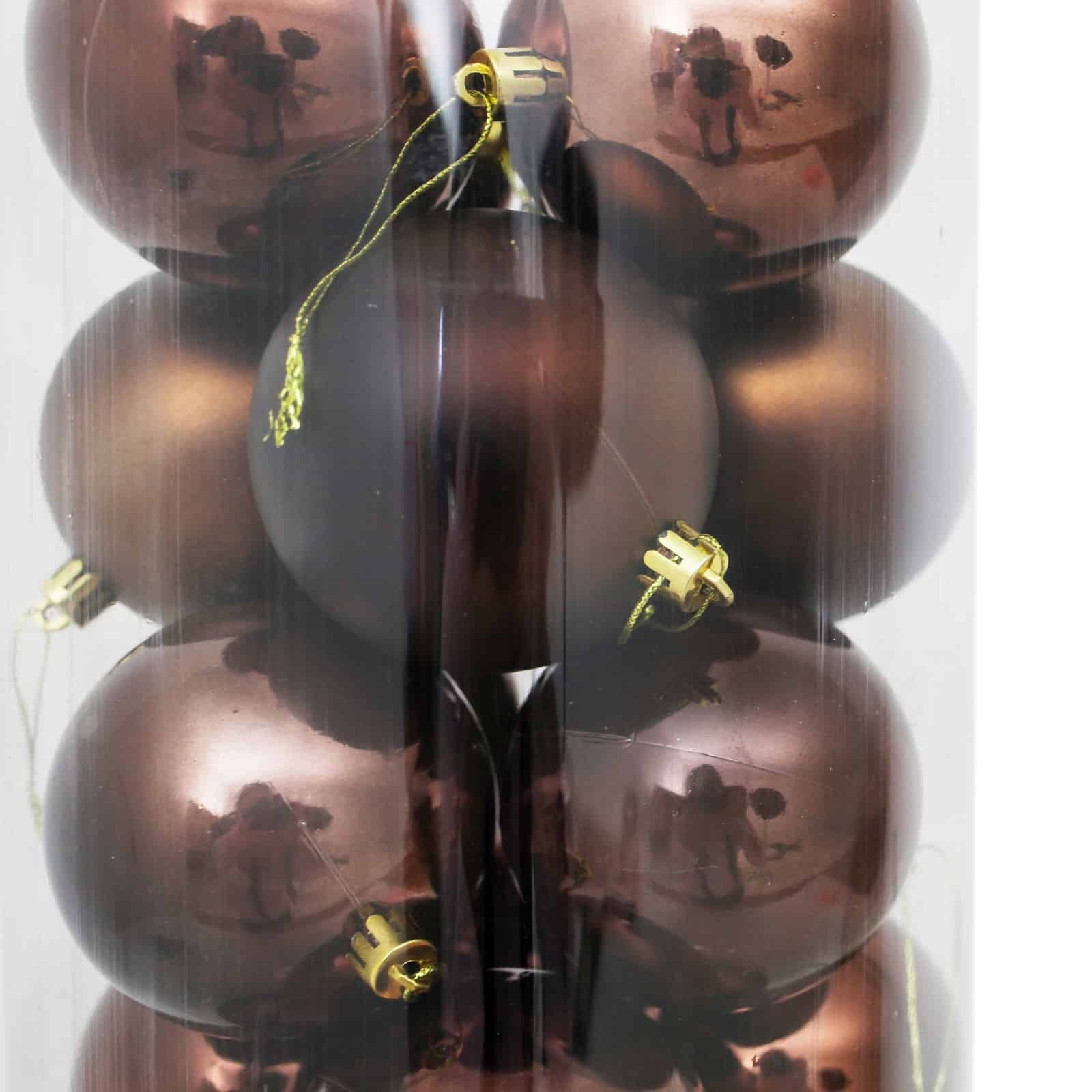 Coffee Christmas Baubles 80mm