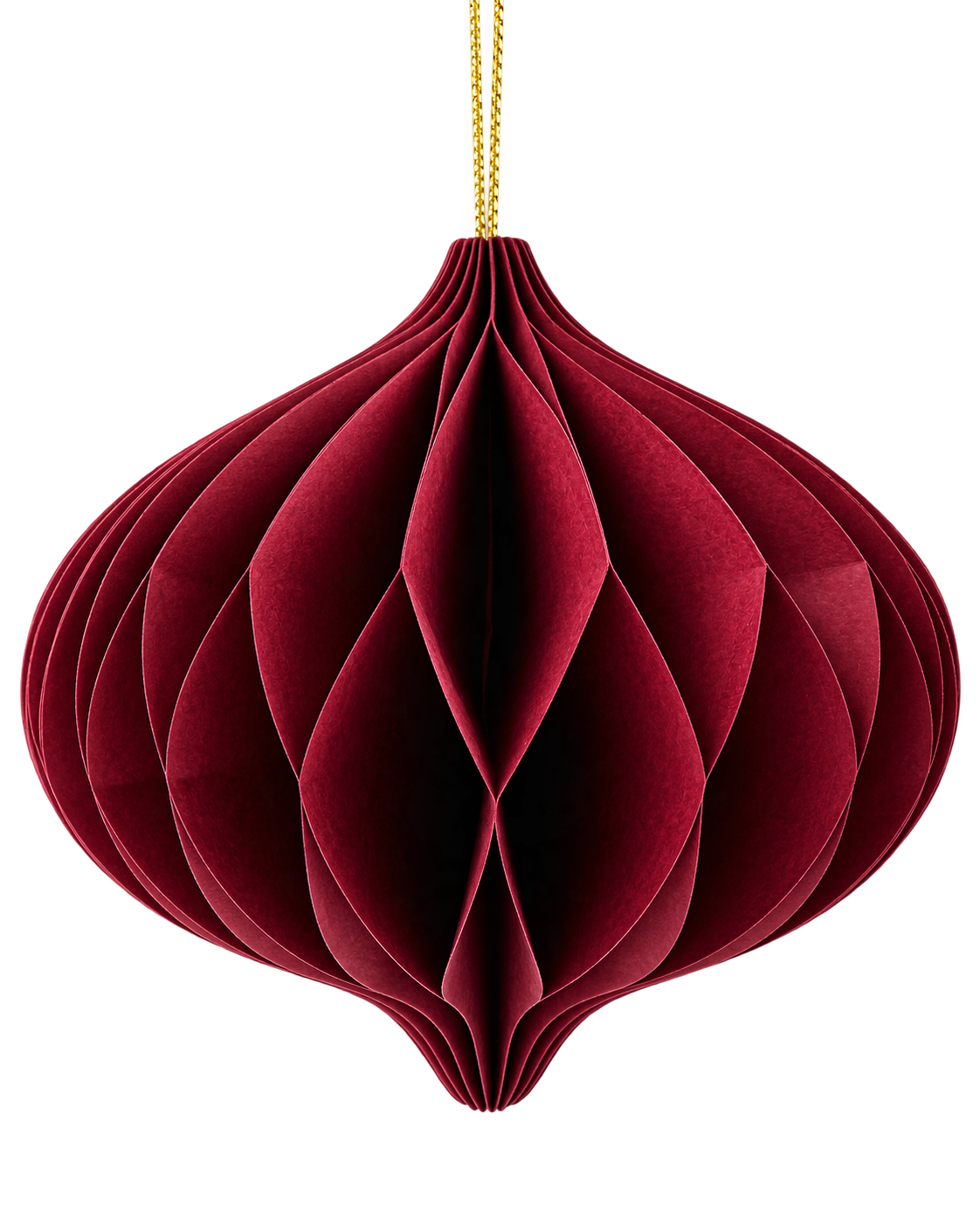Burgundy Candy Paper Onion
