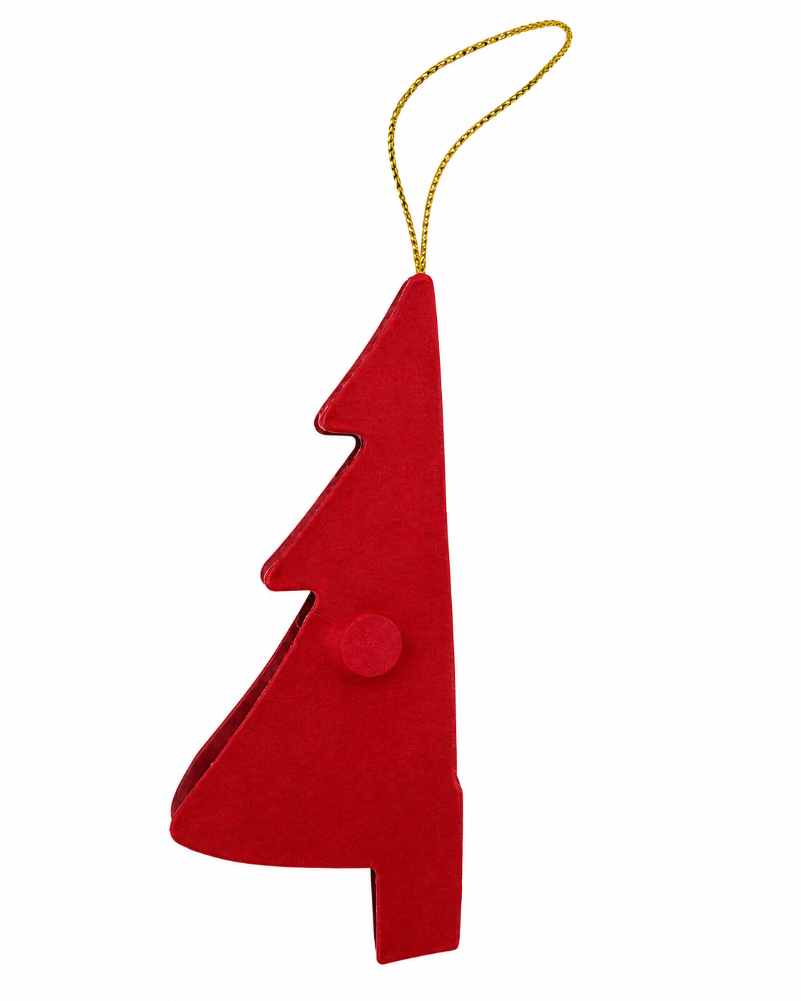 Red Christmas Paper Tree