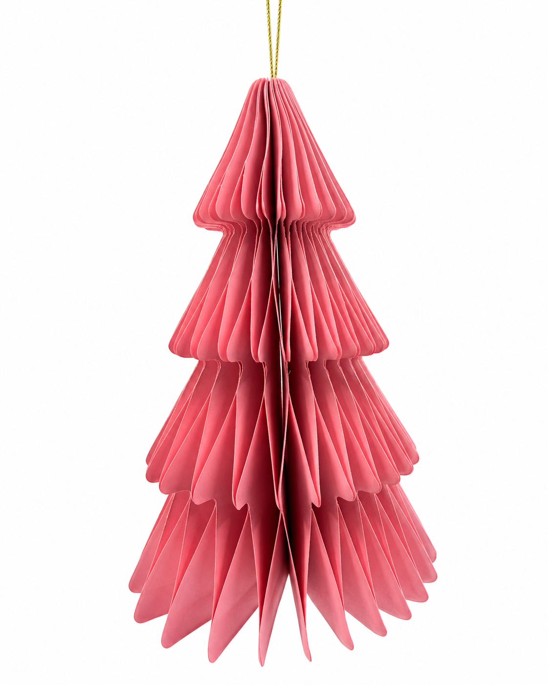 Pink Christmas Paper Tree