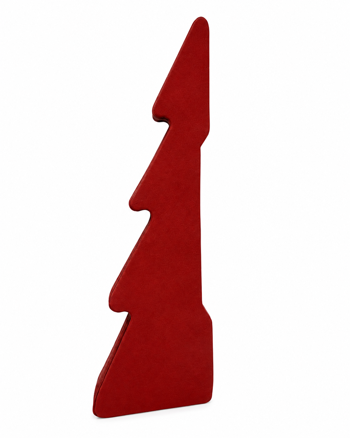 Red Christmas Tree Paper Ornament