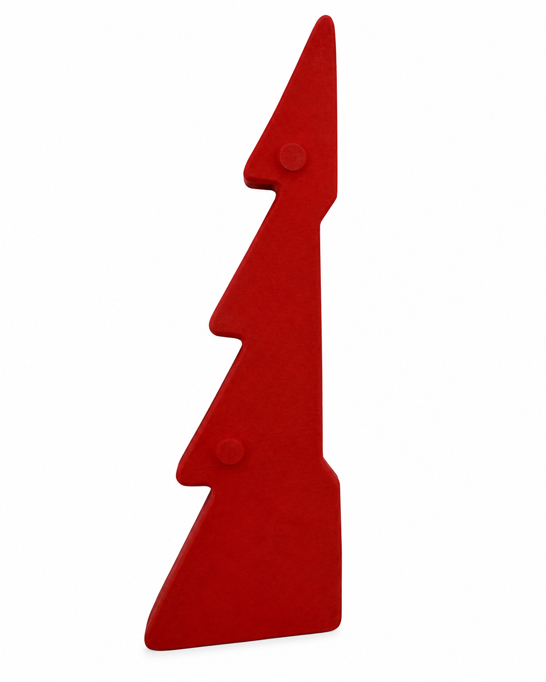 Red Christmas Tree Paper Ornament