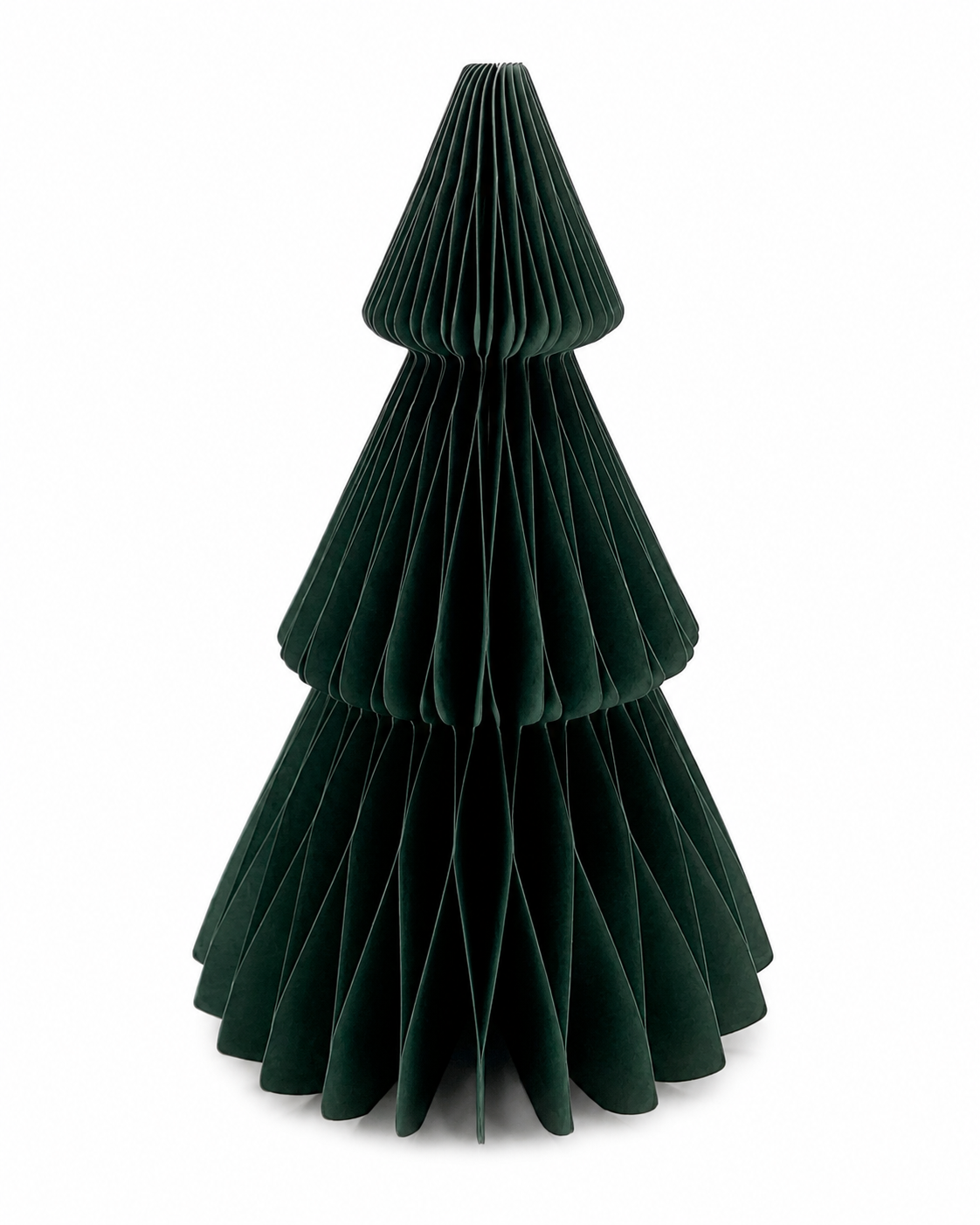Forest Green Paper Christmas Tree