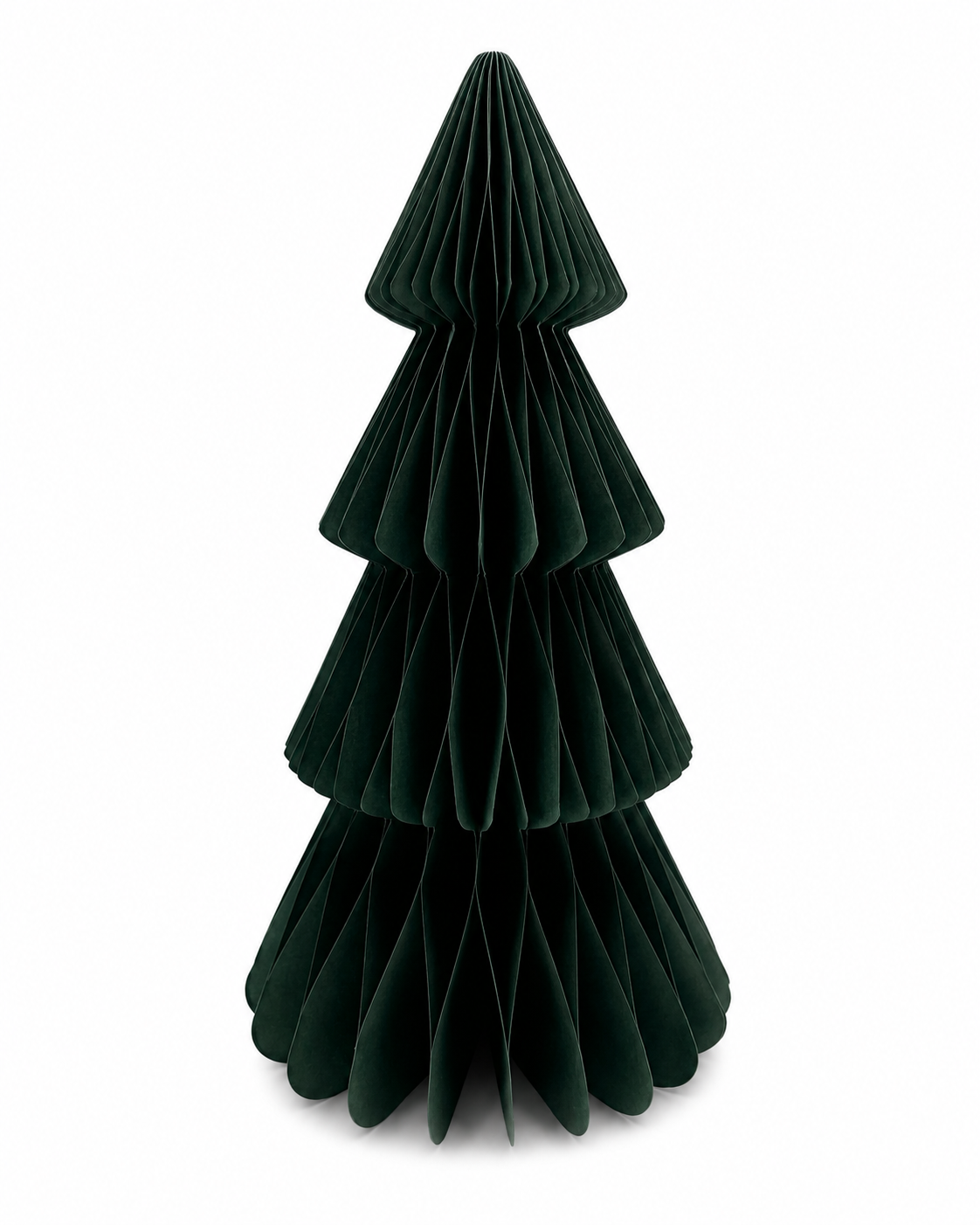 Forest Green Paper Christmas Tree