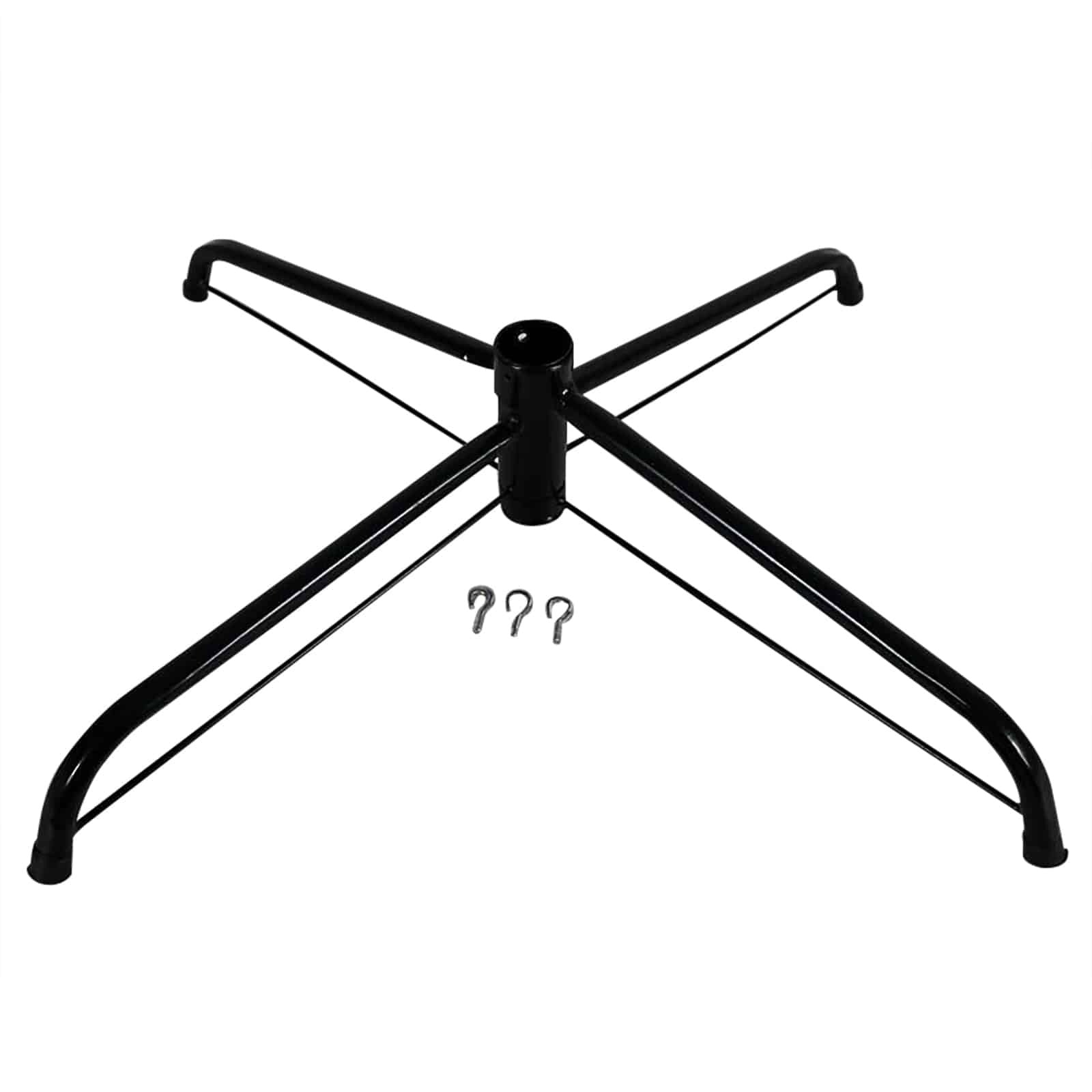 Extra Large Metal Tree Stand Black 65cm Wide