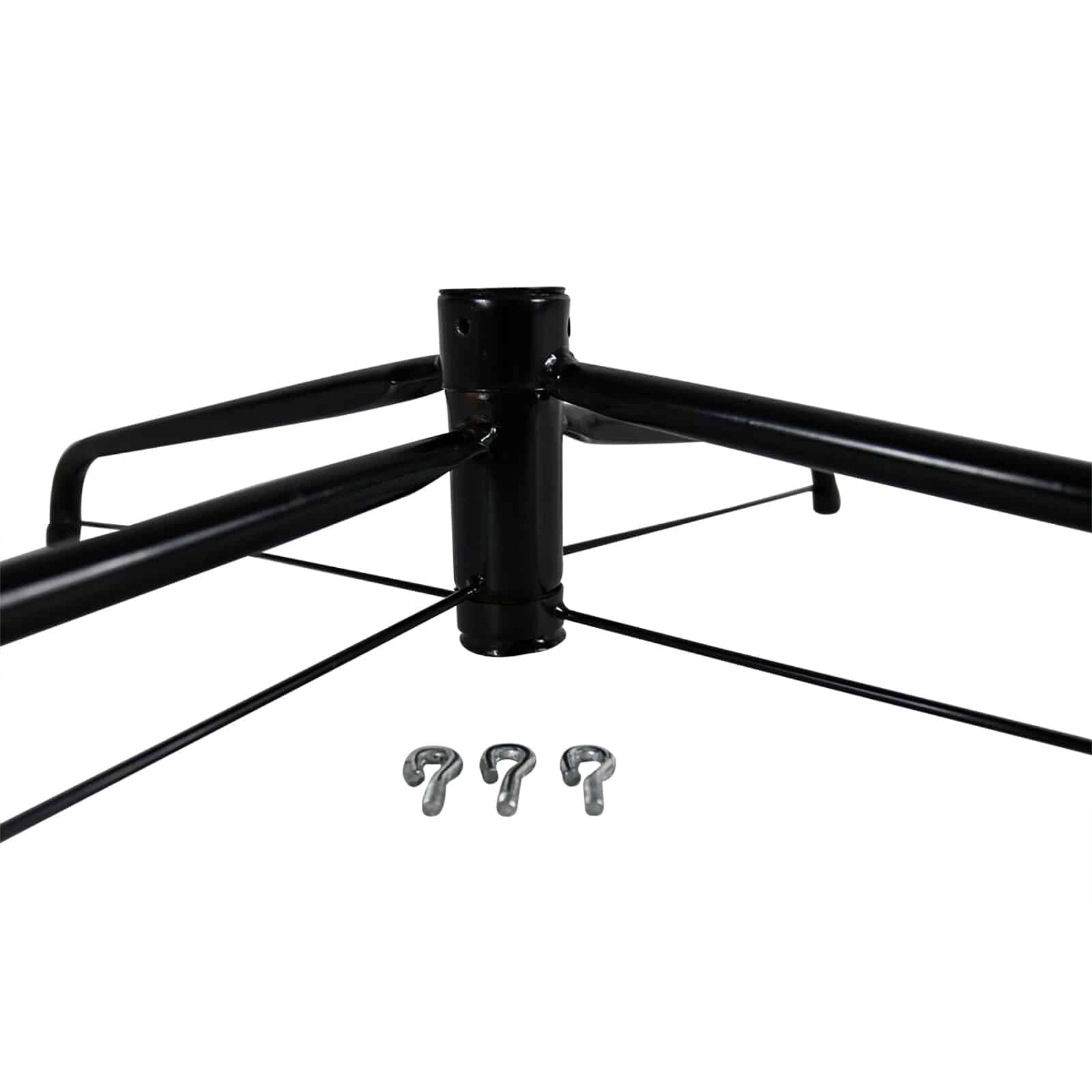 Extra Large Metal Tree Stand Black 65cm Wide