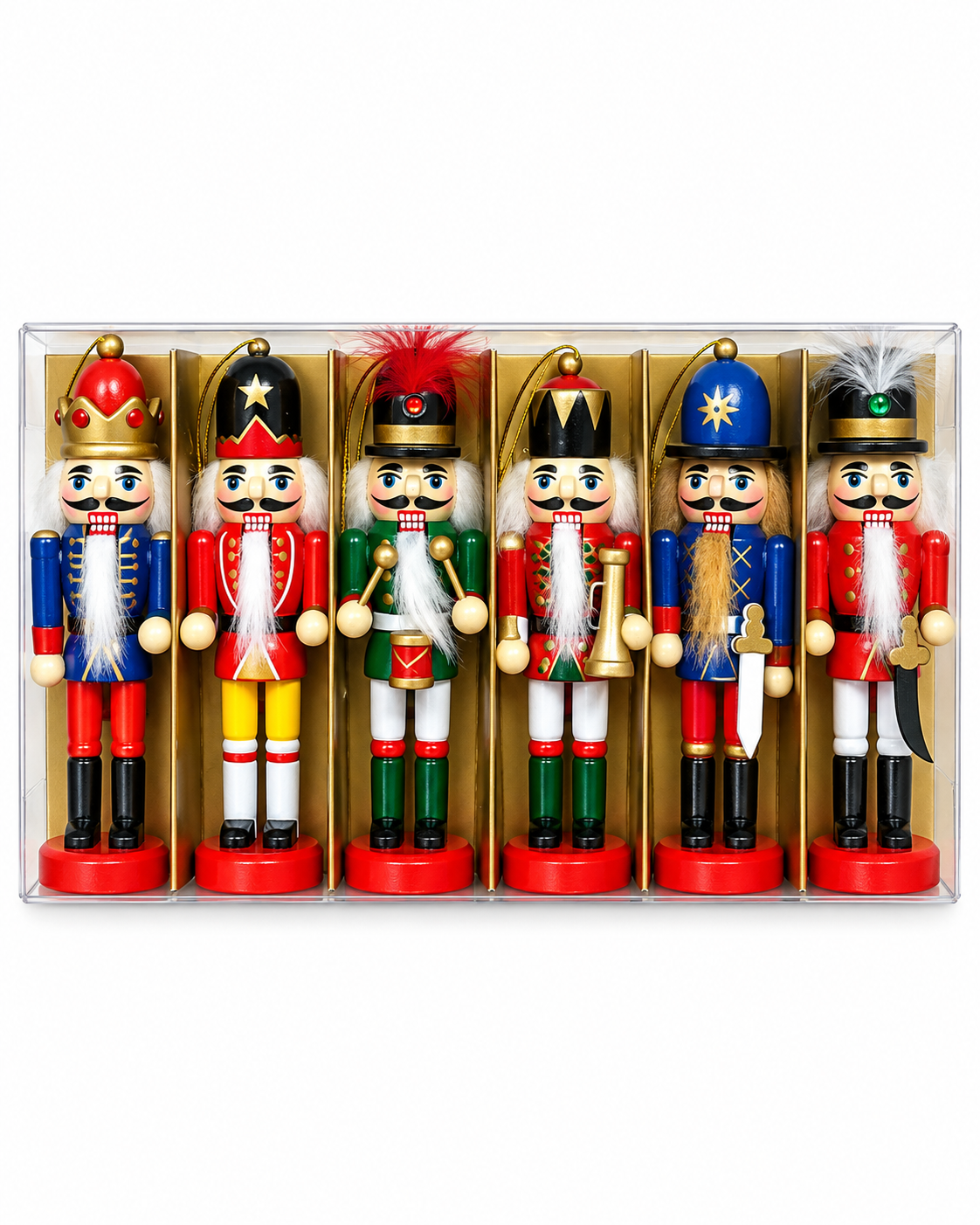 THE HUNGARIANS Set of 6 Nutcrackers 12.5cm