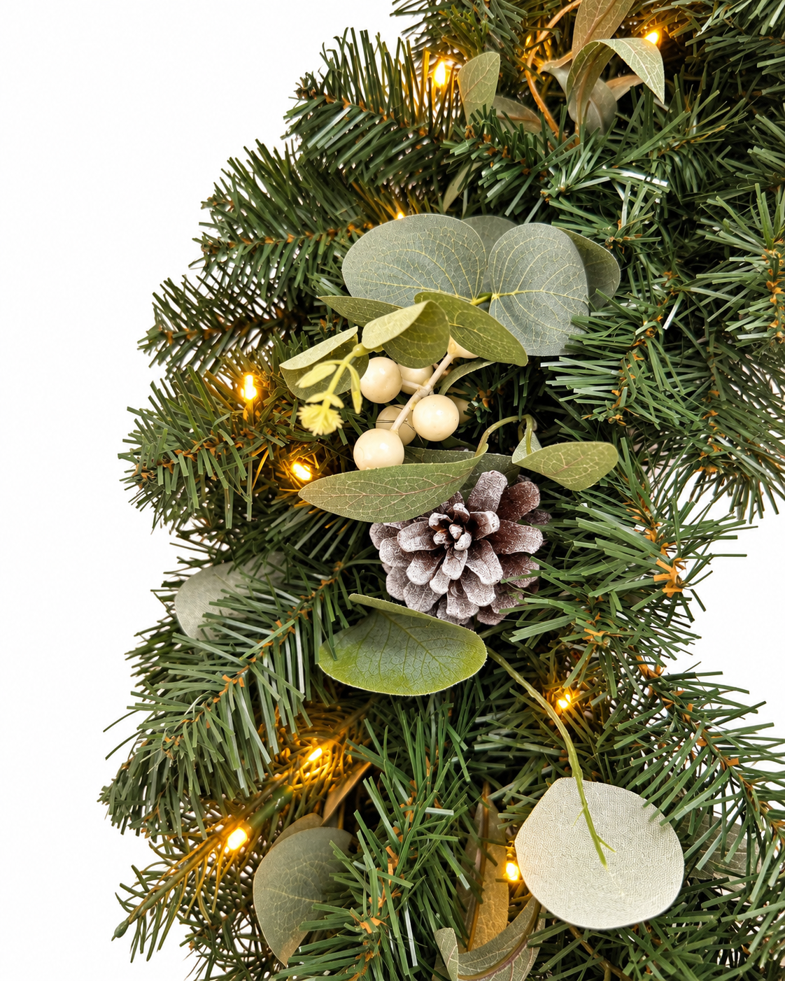 The Homestead Christmas Wreath - 70cm / 28 Inch