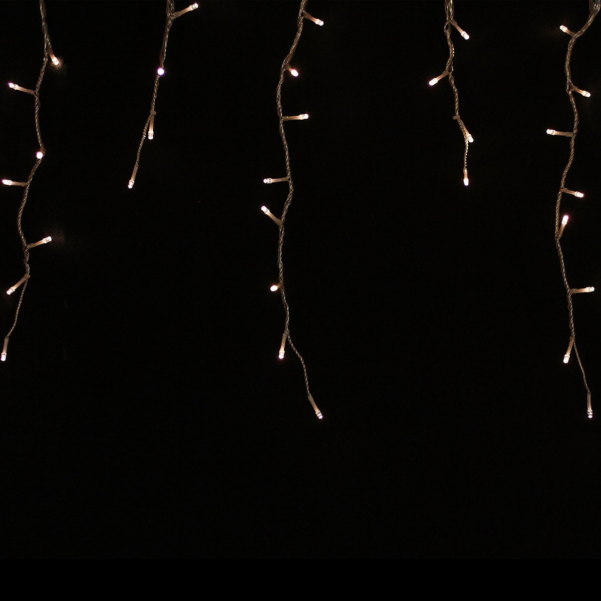 1008 WARM WHITE Led Waterfall Icicle Light 25m