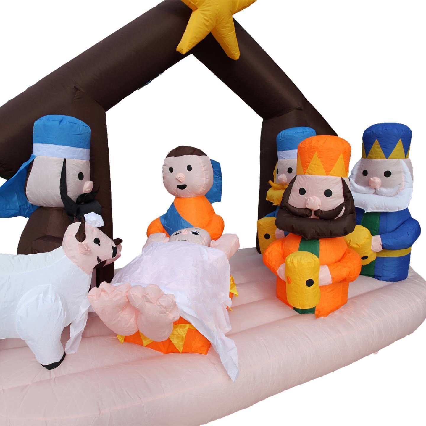 2.5M Christmas Nativity Scene Inflatable