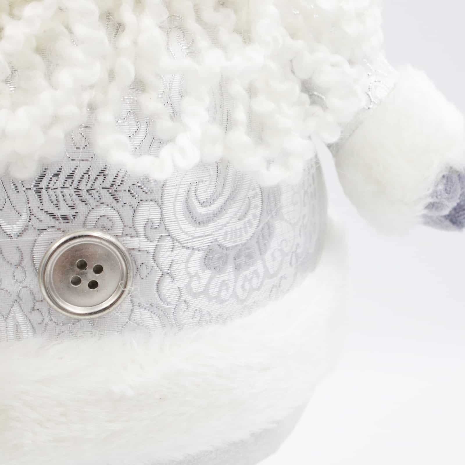 WHITE SANTA with Telescopic Legs
