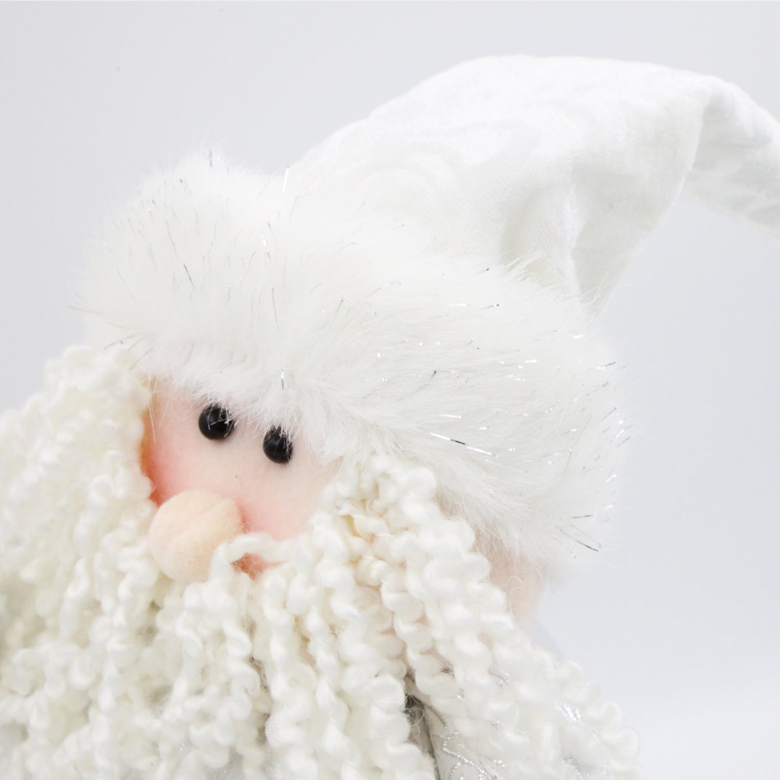 WHITE SANTA with Telescopic Legs