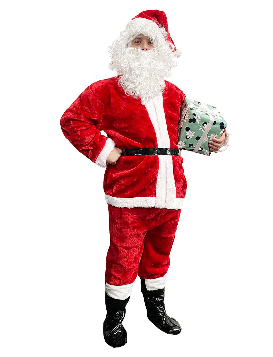 Classic Santa Costume Party Suit