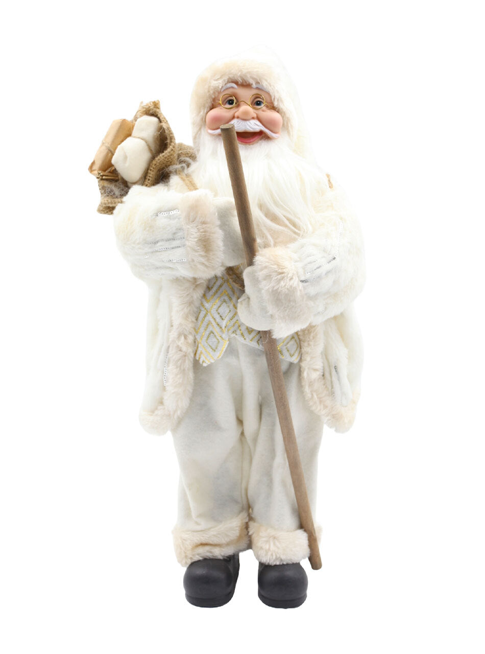 The White North Pole Santa 45cm