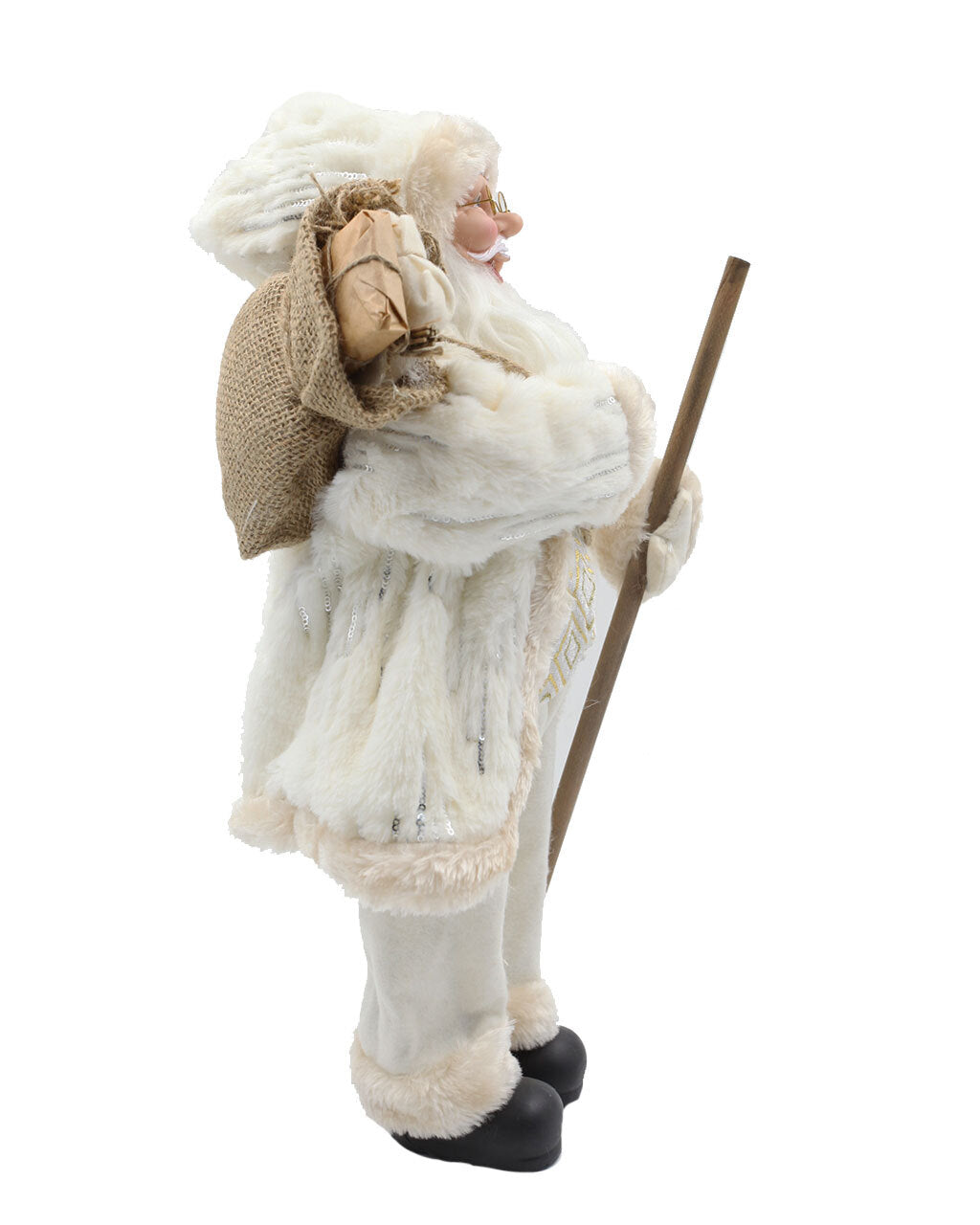 The White North Pole Santa 45cm