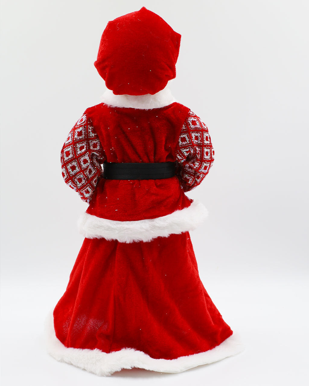Mrs Clause Christmas Ornament 45cm Red & White