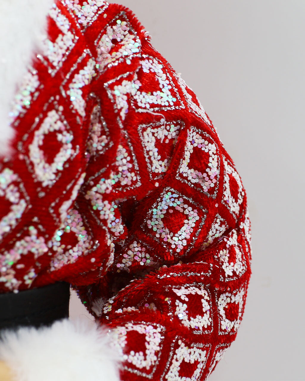 Mrs Clause Christmas Ornament 45cm Red & White
