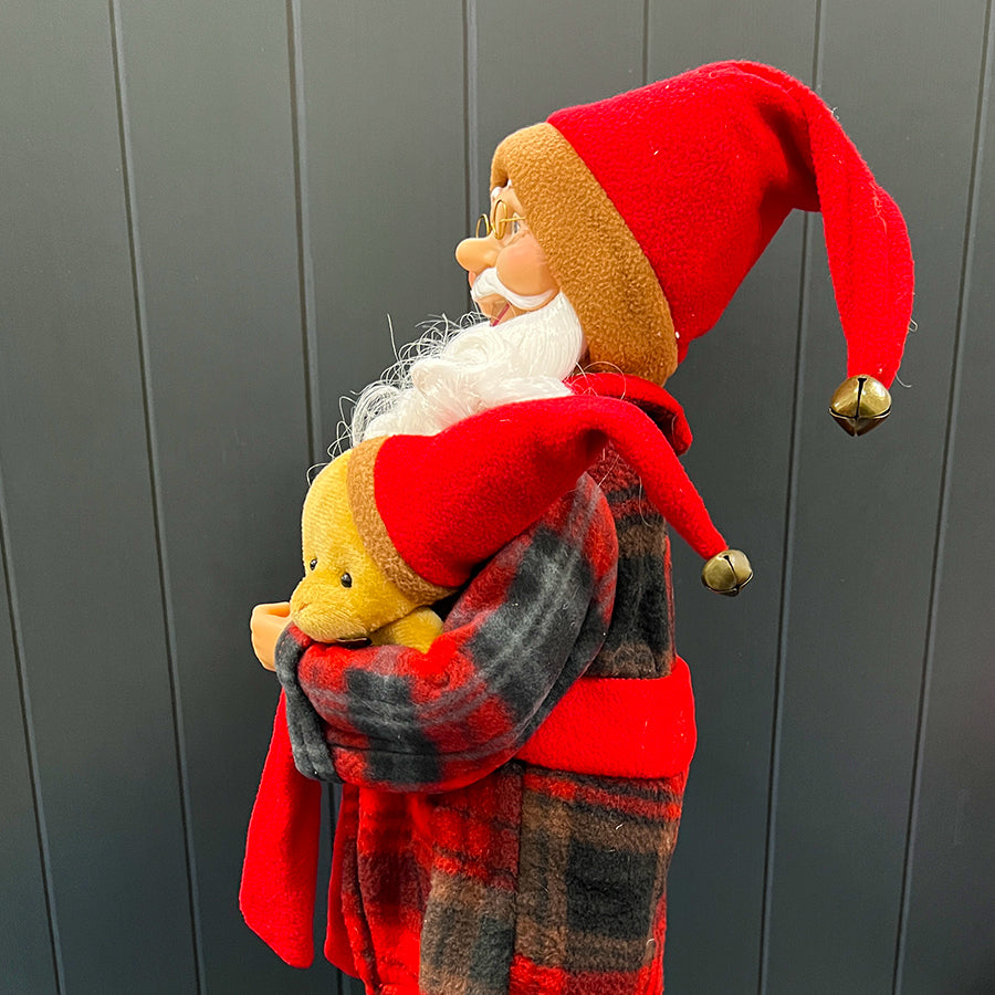 Bedtime Santa Christmas Ornament 45cm