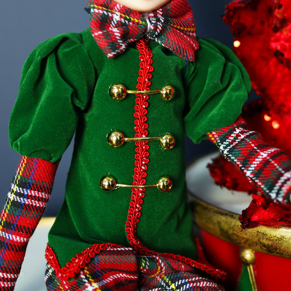 Kerry the Christmas Elf Ornament 45cm