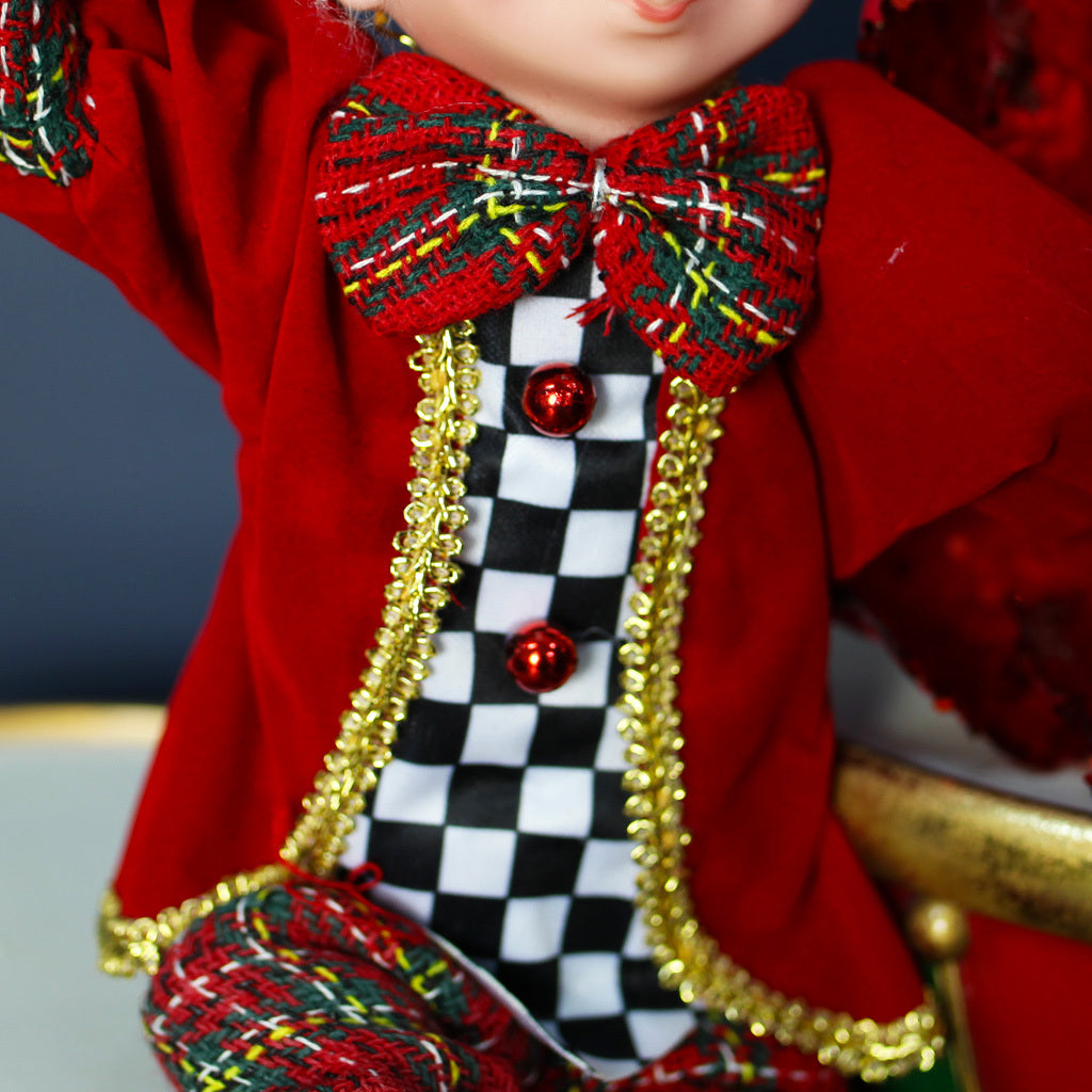 Lance the Christmas Elf Ornament 45cm