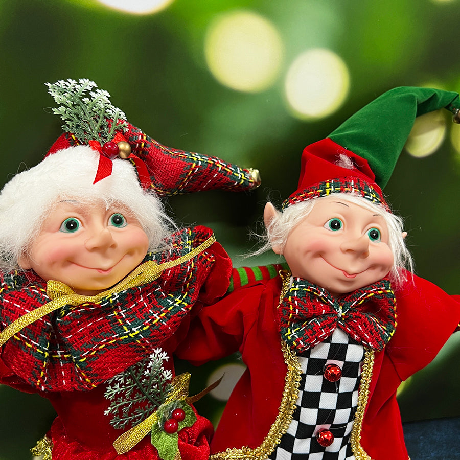 Lance the Christmas Elf Ornament 45cm
