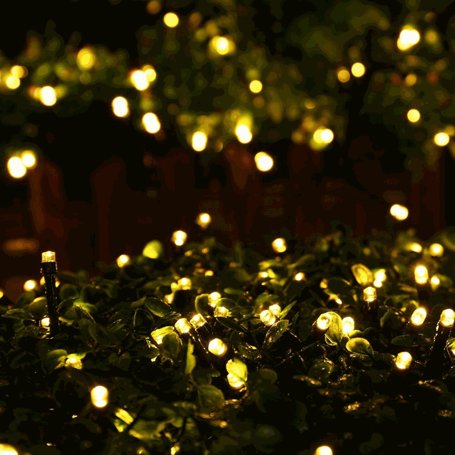 WARM WHITE 400 LED Fairy Lights Battery Operated