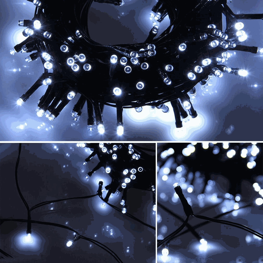 100 Cool White Led Fairy Light Chain 4.95m