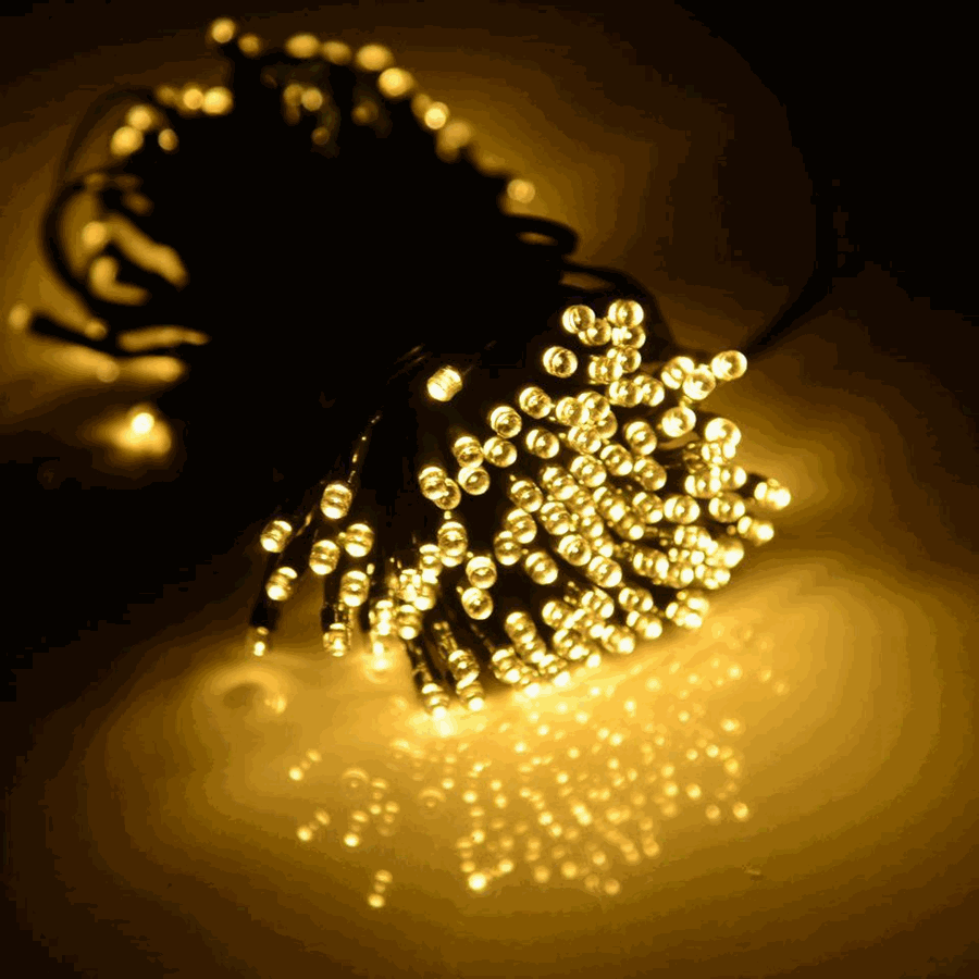 100 Warm White Led Fairy Light Chain 4.95m