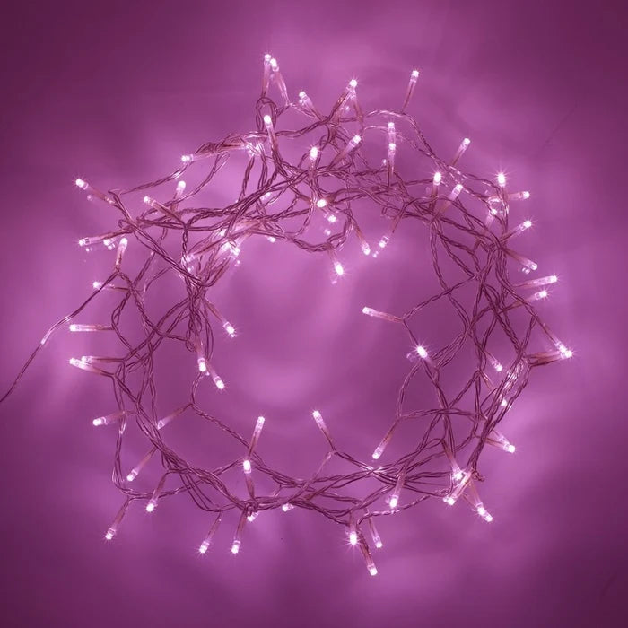 Fairy Light Chain 16.8m - Pink, 240 LED