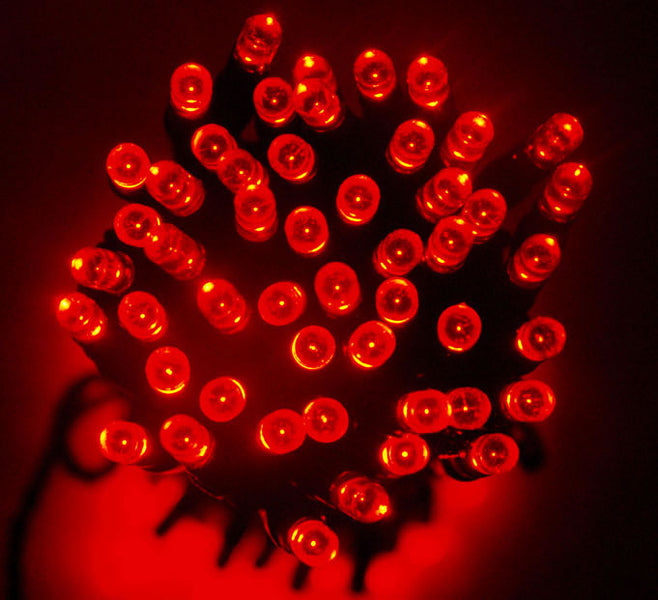 240 RED Led Fairy Light Chain 16.8m