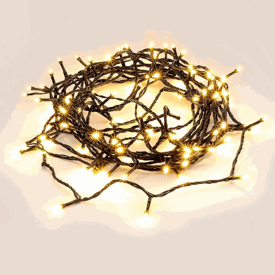 240 WARM WHITE Led Fairy Light Chain 16.8m