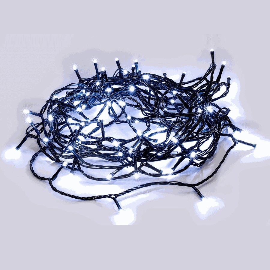 360 COOL WHITE Led Fairy Light Chain 35.9m