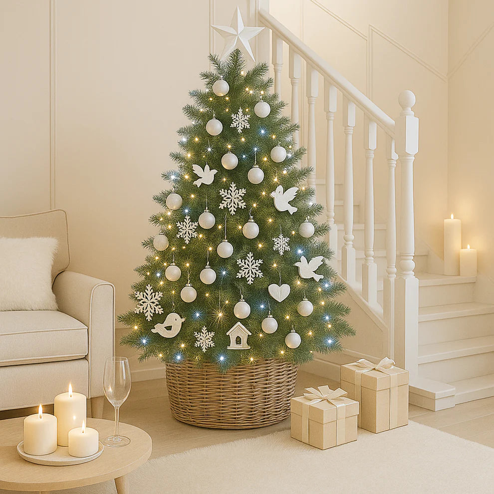 520 COOL WHITE Led Fairy Light Chain Connectable Up to 4 Sets 51.9m