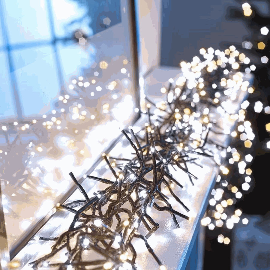 1000 COOL WHITE Digital Fairy Lights 25m