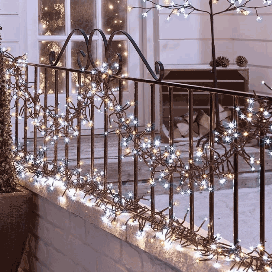 1000 COOL WHITE Digital Fairy Lights 25m