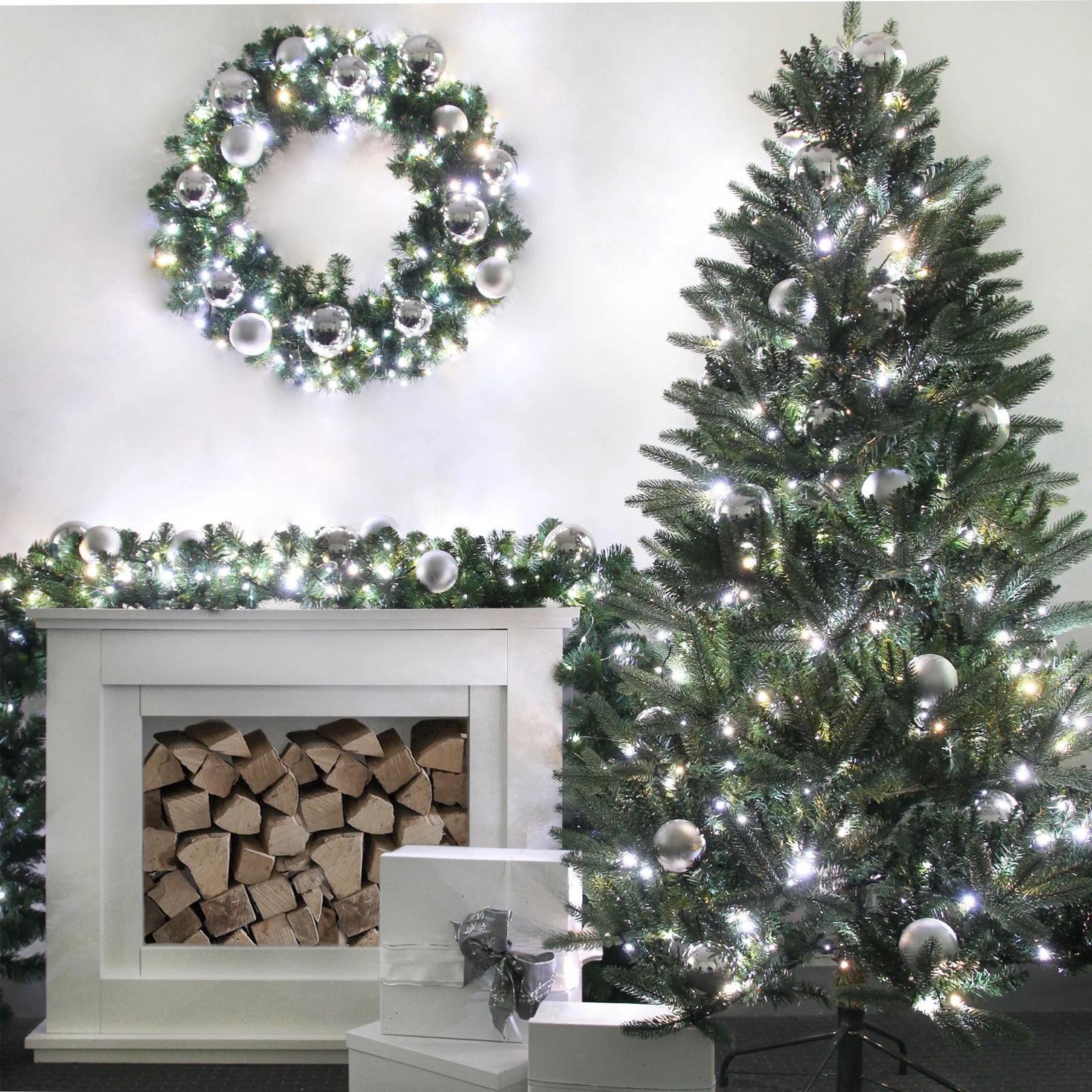 420 Dual Colour LED Fairy Lights Warm White / Cool White